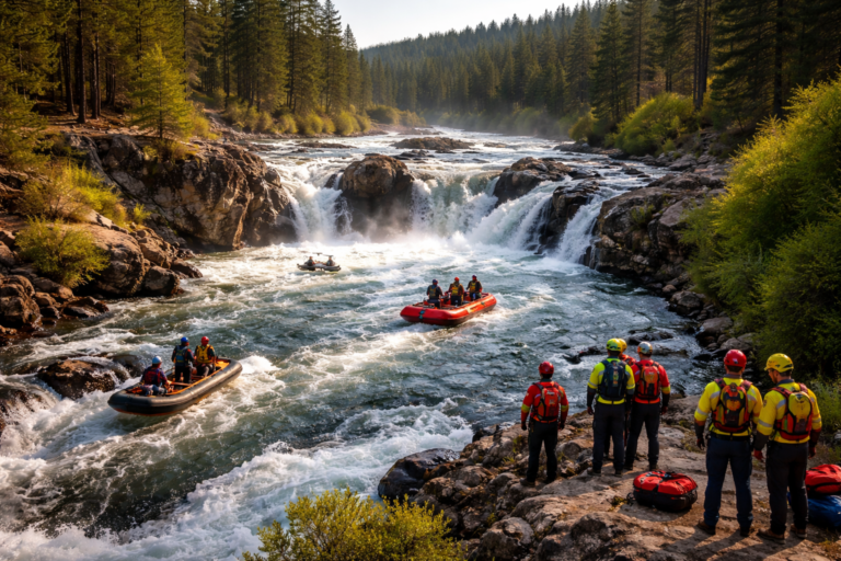 Dillon Falls Rescue Efforts