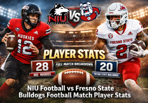 NIU Football vs Fresno State Bulldogs
